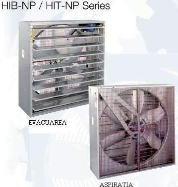  VENTILATOR EXTRACTOR ELICOIDAL DE PERETE AGROZOOTEHNICE HIB-1000NP ― Ventilatoare Store - Magazin Online