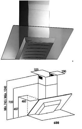 HOTA INOX-CRISTAL VENERE VL3 600 ― Ventilatoare Store - Magazin Online